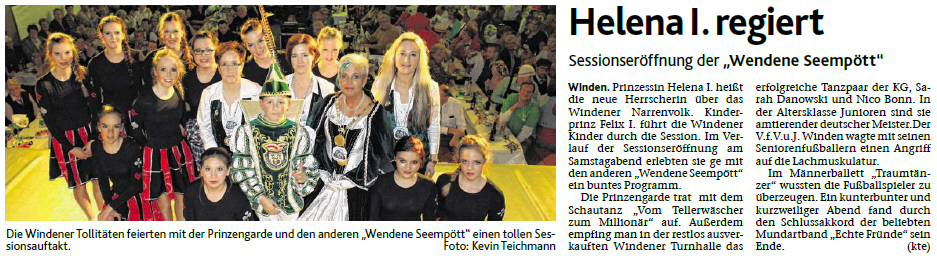 Anzeige Zeitung 26.11.2014